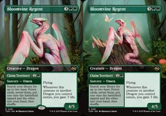(381) Bloomvine Regent // Claim Territory - BORDERLESS REVERSIBLE